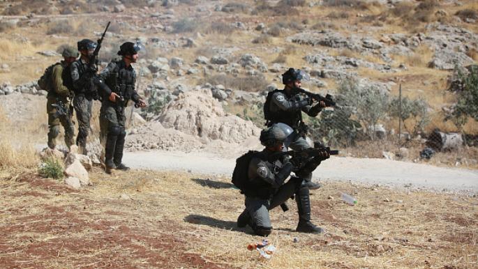  إصابات خلال تصدي الفلسطينيين لهدم الاحتلال حديقة عامة برام الله