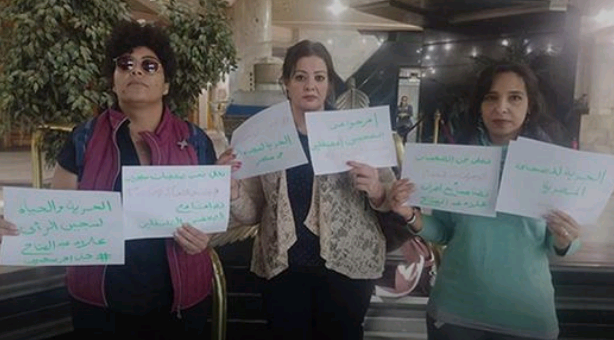 3 صحفيات يعتصمن بالنقابة للمطالبة بالإفراج عن المعتقلين
