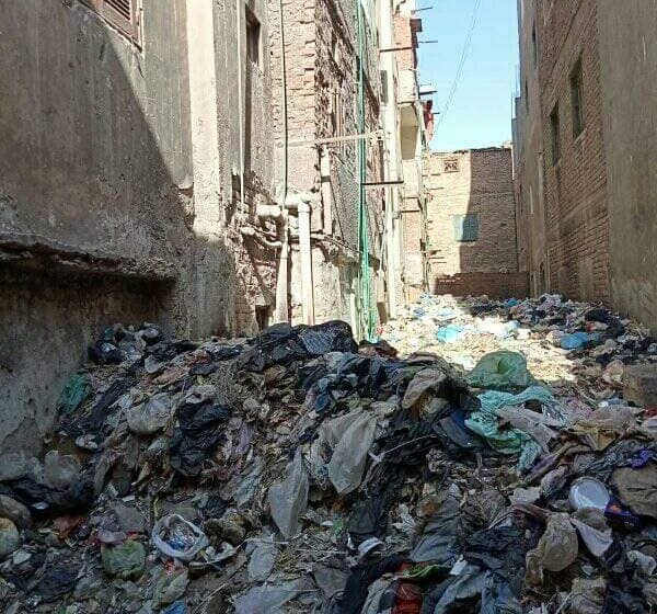  الزقازيق.. مطالب لأهالي “مساكن الساحة” بإزالة أكوام القمامة
