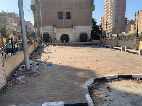  شكاوى من تحول منتزه بالزقازيق لمقلب قمامة