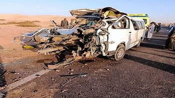  مصرع وإصابة 15 معلمة في حادث بسوهاج