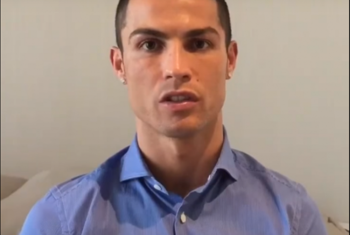  بالفيديو.. رونالدو يوجه رسالة لأطفال سوريا