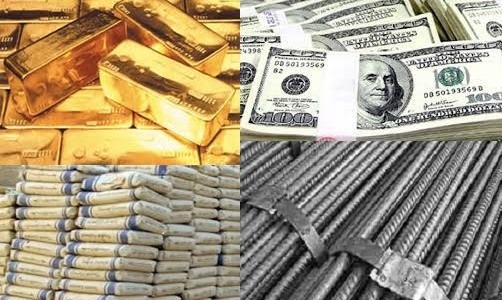  تواصل ارتفاع أسعار الذهب والعملات ومواد البناء