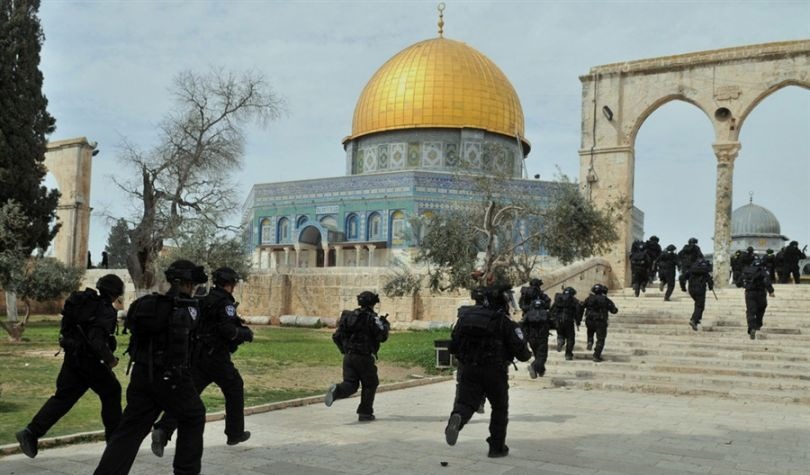  اقتحام المسجد الأقصى وسط حراسة شرطة الاحتلال