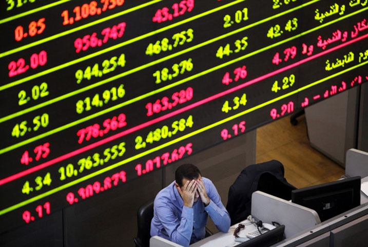  البورصة تخسر 5.5 مليار جنيه فى ختام تعاملات اليوم