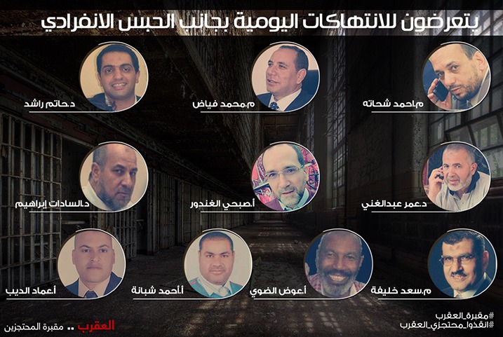  سياسة القتل ببطئ.. الانقلاب يواصل انتهاكاته ضد معتقلي الشرقية بـ “مقبرة العقرب”