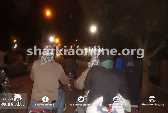  مسيرة ليلية لشباب ضد الانقلاب بديرب نجم تطالب بالإفراج عن المعتقلين