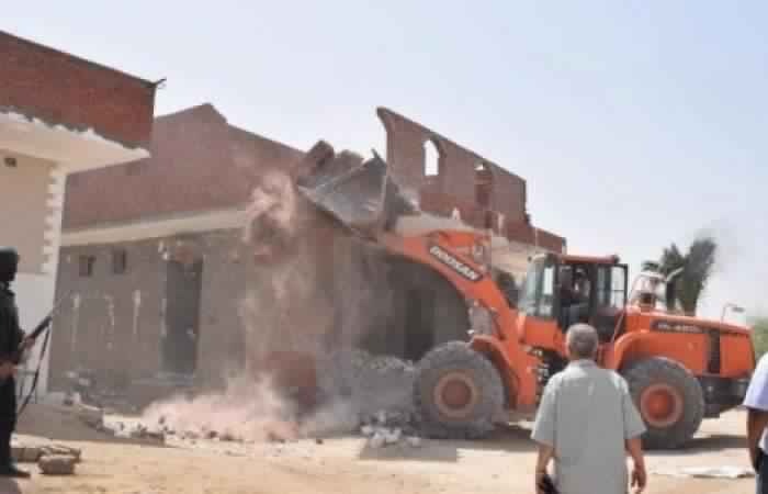  كفاية ظلم.. أمن الانقلاب يهدم منازل  “الغلابة” بالطريق الدائرى بأبو كبير