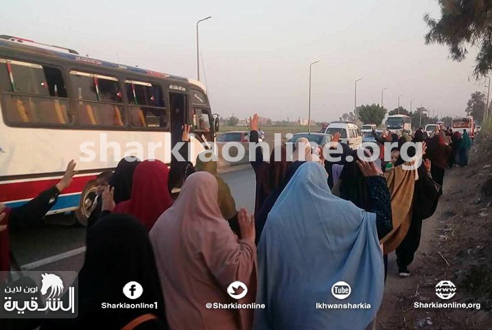  مسيرة حاشدة لثوار الزقازيق ضمن أسبوع “لن تسقط جرائمكم”
