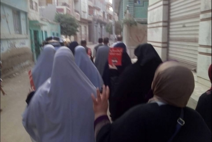  أحرار أبوكبير يواصلون حراكهم الثوري مع بداية أسبوع “رافضينك”
