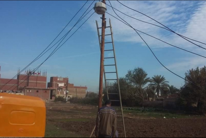  أبوكبير.. شكوى من أهالي قرية الصعيدي بسبب نقص أعمدة الإنارة بالشوارع