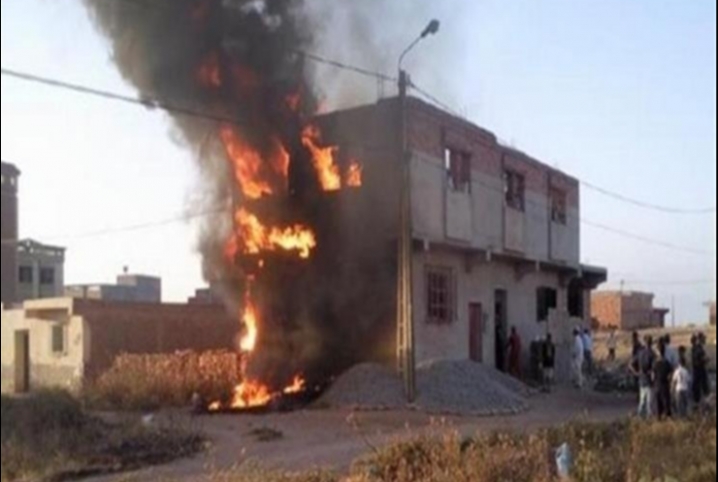  اندلاع حريق في منزل بعزبة دويدار بـ”أبو كبير”