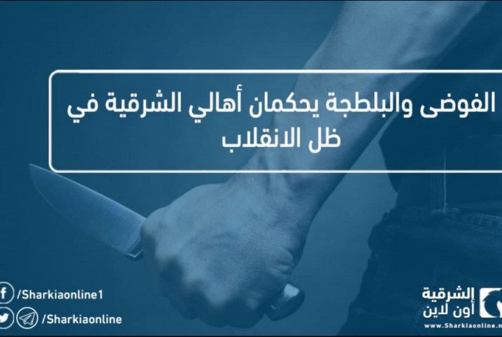  الفوضى والبلطجة يحكمان أهالي الشرقية في ظل الانقلاب