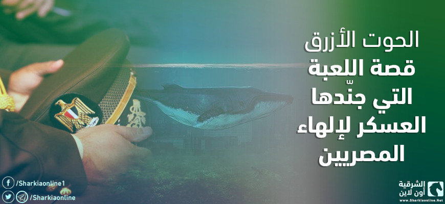  الحوت الأزرق.. قصة اللعبة التي جنّدها العسكر لإلهاء المصريين