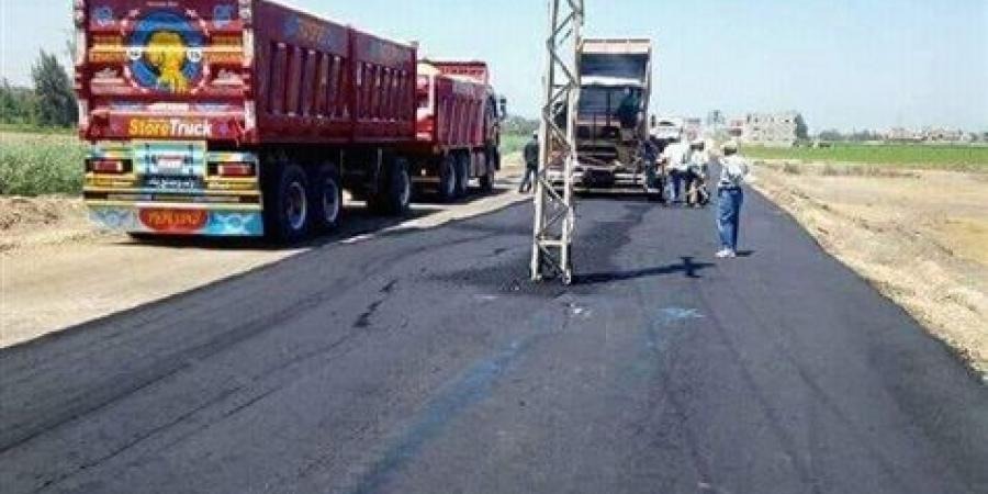  عمود كهرباء يتوسط الطريق في صان الحجر.. وتخبط بين المسئولين