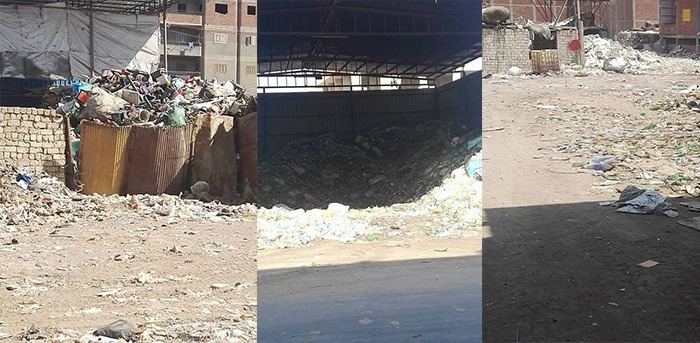  استغاثة من 28 قرية بأبوكبير بسبب مصنع تدوير للقمامة