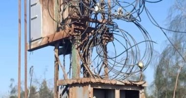  محول كهرباء مهمل منذ 10 سنوات بأولاد صقر