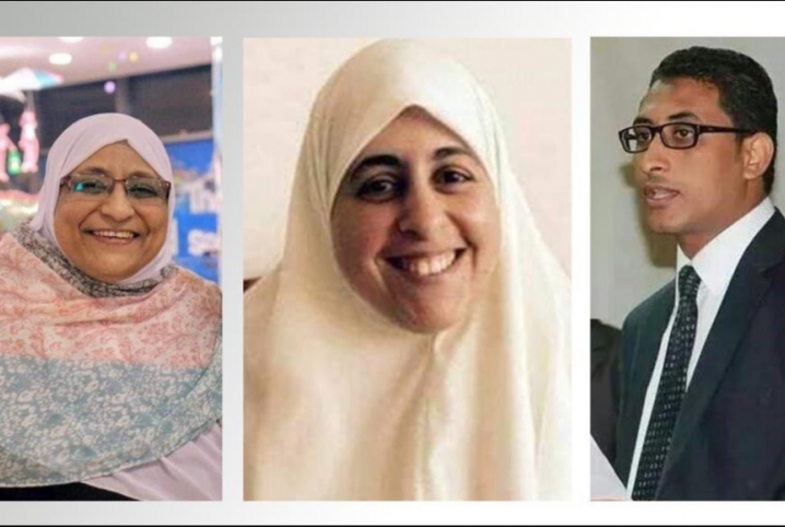  تجديد حبس هدى عبد المنعم وعائشة الشاطر 45 يومًا