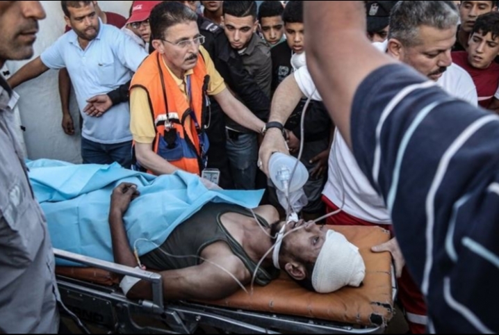  إصابات بقمع فعاليات جمعة “يسقط وعد بلفور” على حدود غزة