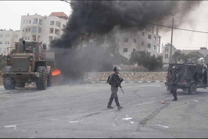  مواجهات بين فلسطينيين وقوات الاحتلال بالضفة رفضاً لـ”صفقة القرن”