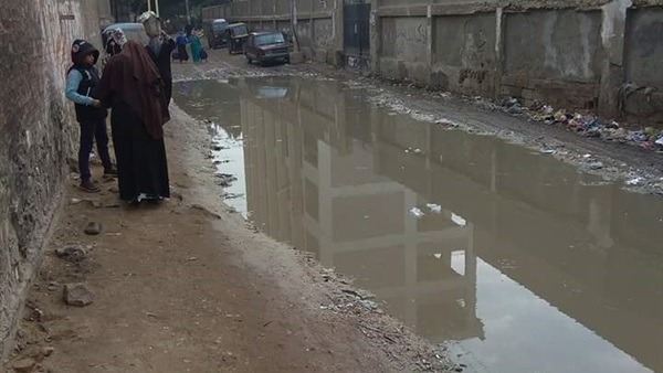  مشتول السوق| مياه الصرف تُغرق شوارع قرية “الصحافة”.. والأهالي يستغيثون بالمسئولين