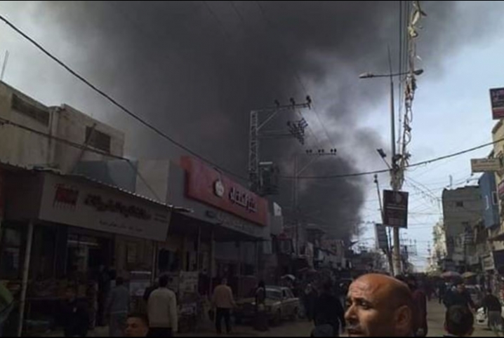  حريق هائل بإحدى ضواحي غزة يخلف 9 قتلى وعشرات المصابين