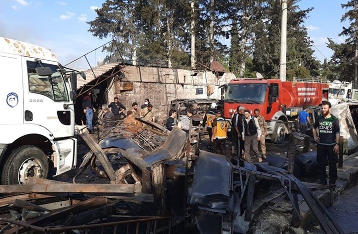  مقتل 40 مدنيا بينهم أطفال في مجزرة بعفرين السورية