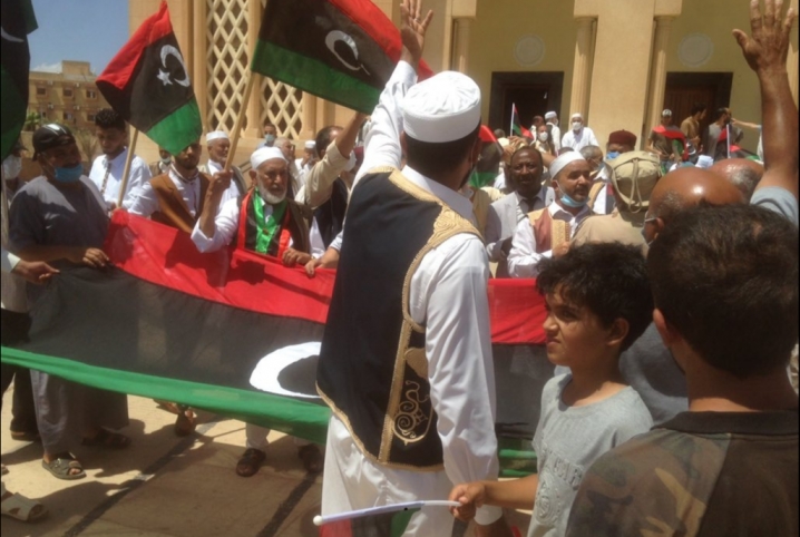 القبائل الليبية تطالب باعتقال أعضاء وفد القبائل الليبية الذي التقى السيسي