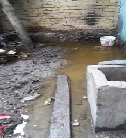  عزبة ميخائيل بأولاد صقر بدون صرف صحي