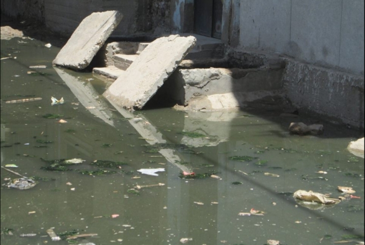  عزبة زكريا بأبوكبير تشكو الصرف الصحي