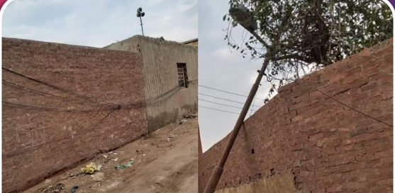  عمود كهرباء متهالك يهدد حياة أهالي قرية “تانيس” بصان الحجر