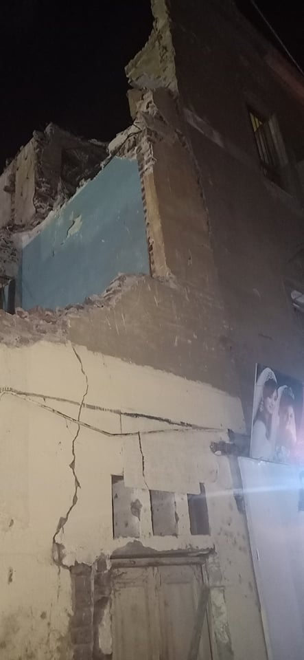  صرخات استغاثة بسبب منزل متهالك بشارع سعد زغلول في أبوكبير