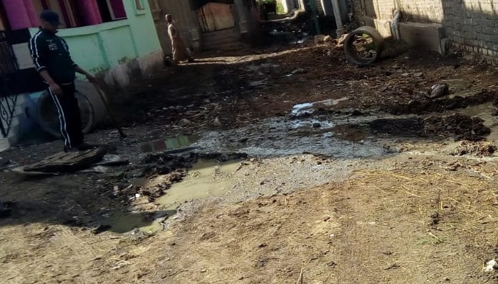  عزبة ميخائيل بأولاد صقر تعاني من الإهمال