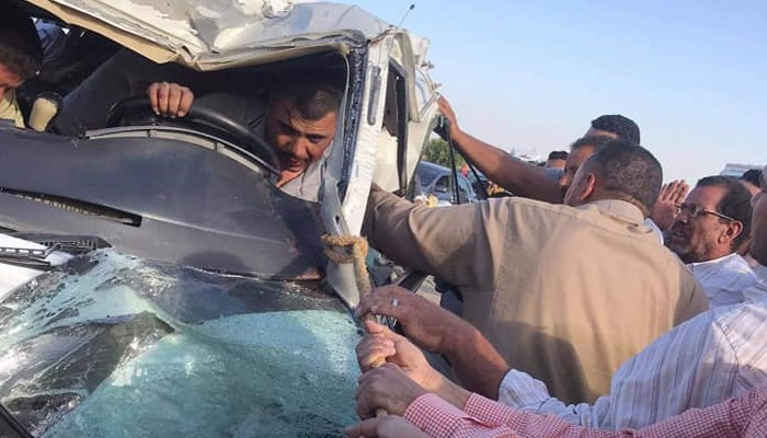  إصابات في حادث تصادم بالحسينية
