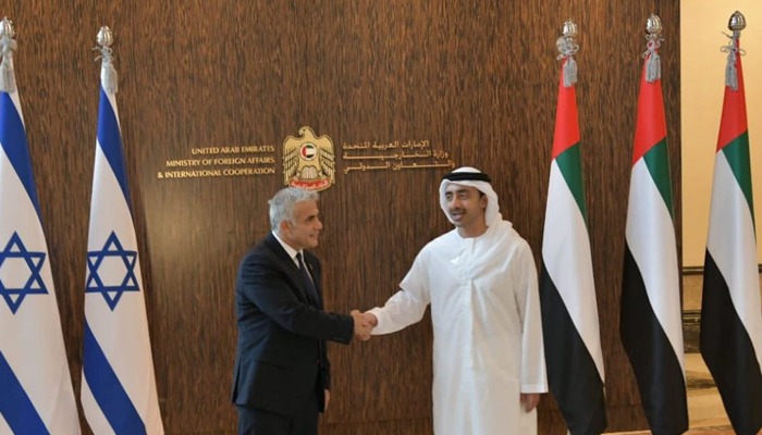  الإمارات ودولة الاحتلال يتفقان على توسيع العلاقات
