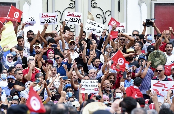  14 نوفمبر.. وقفة احتجاجية بتونس تطالب بإسقاط انقلاب سعيد