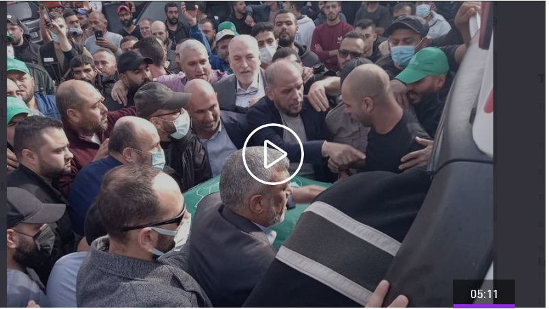  شهداء وجرحى في إطلاق نار أثناء تشييع جثمان شهيد من حماس