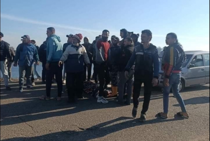 إصابة أب ونجله في حادث تصادم بجوار ترعة السلام في الحسينية
