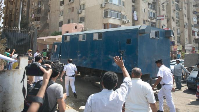  ترحيل 9 معتقلين من أبوكبير لسجن الزقازيق العمومي