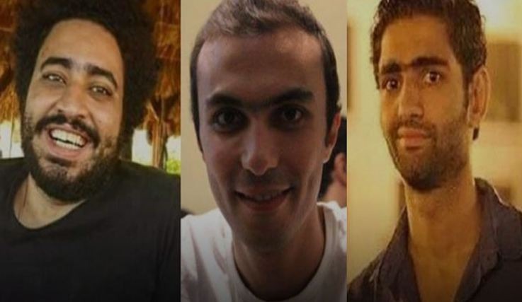  لليوم الثامن.. وليد وموكا وريجو يضربون عن الطعام احتجاجا على الحبس الاحتياطي