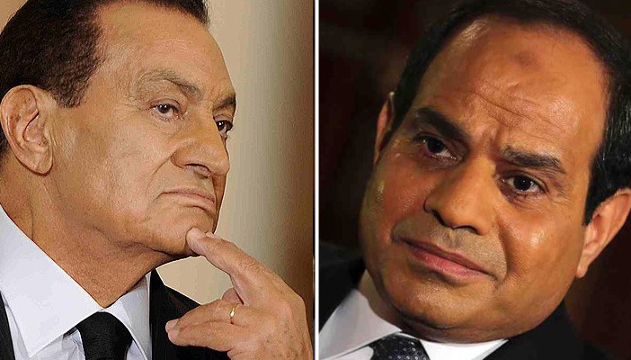  أدمن صفحة المخلوع “مبارك” يقصف جبهة قائد الانقلاب