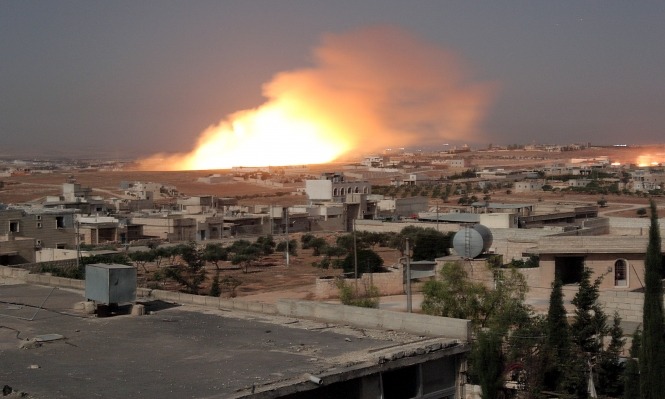  قصف روسي بقنابل فوسفورية على بلدات شمالي حلب