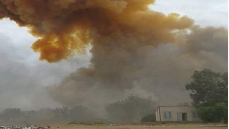  28 قتيلاً في تفجير مخزن للأسلحة بمدينة شرق طرابلس الليبية