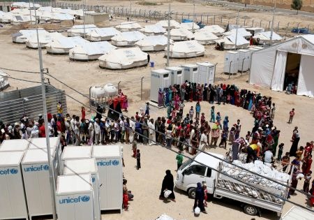  في ٣ أيام.. أعداد النازحين من الموصل ترتفع  إلى 14 ألفا