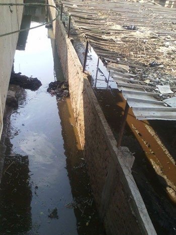 “كفر الحمام” بالزقازيق تسبح في مياه الصرف الصحي