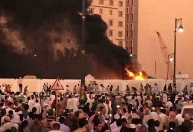  فيديو يوضح اللحظات الأولى للحادث الإرهابي بالمدينة المنورة