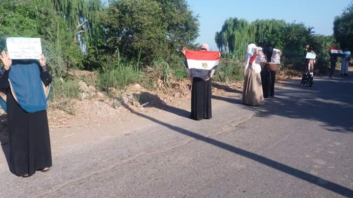  مسيرة لثوار المنوفية إحياء لذكري مجزرة الحرس الجمهوري