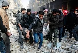  إستشهاد  5 وإصابة 80 شخصا إثر تصعيد القصف بحلب