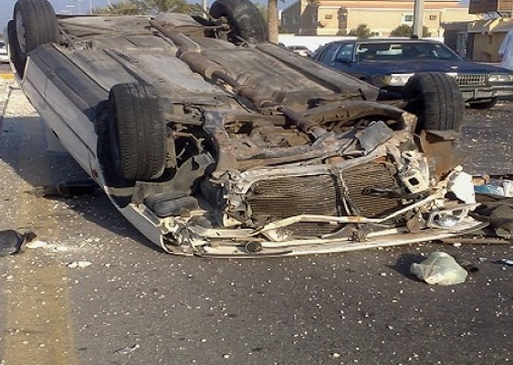  مصرع 5 من أسرة واحدة بحادث انقلاب سيارة بالبحيرة