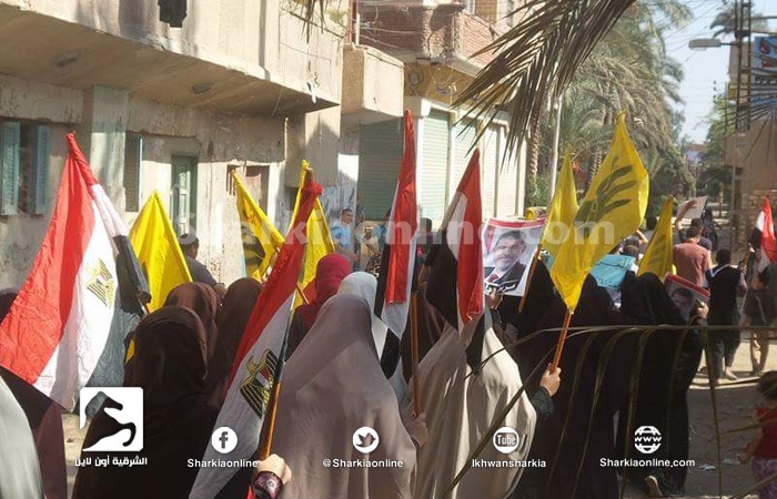 ثوار القرين يدشنون تظاهرات”قوم هات حقك” بمسيرة شعبية